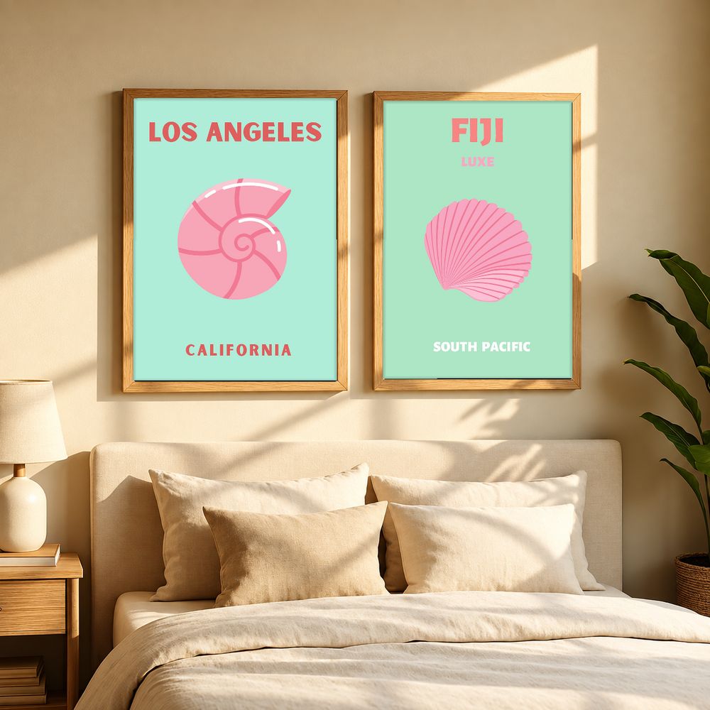 Set de cuadros decorativos que combinan