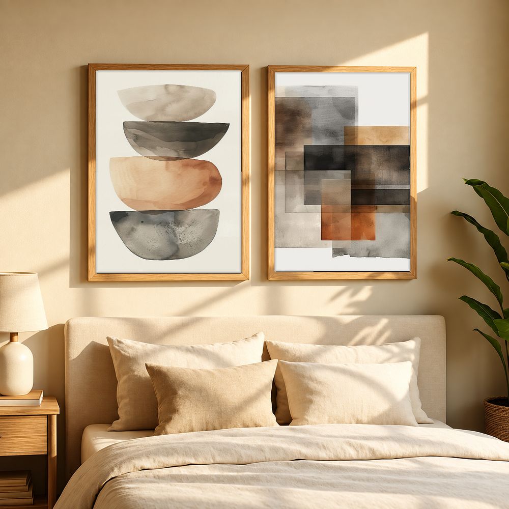 Set de cuadros decorativos que combinan