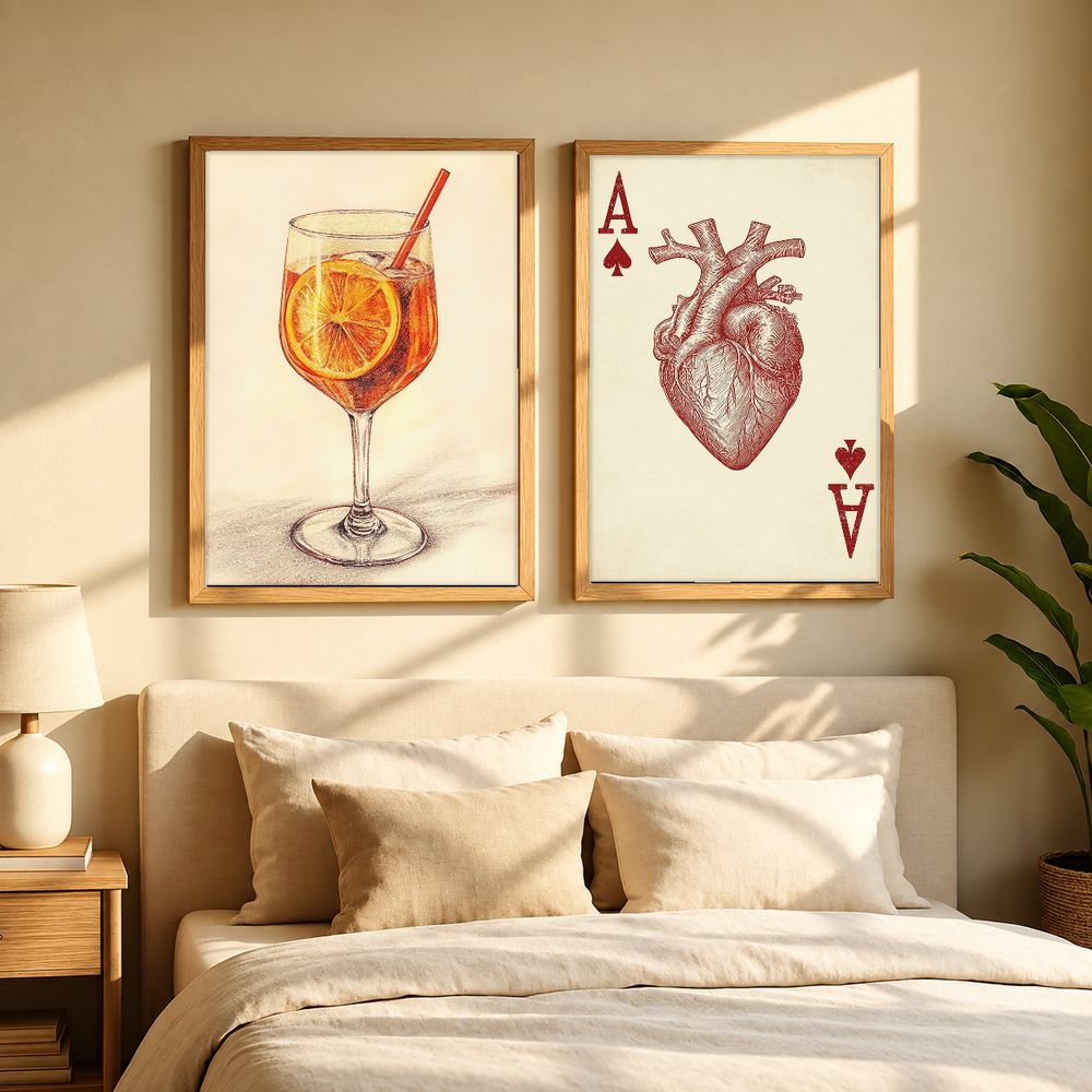 Set de cuadros decorativos que combinan