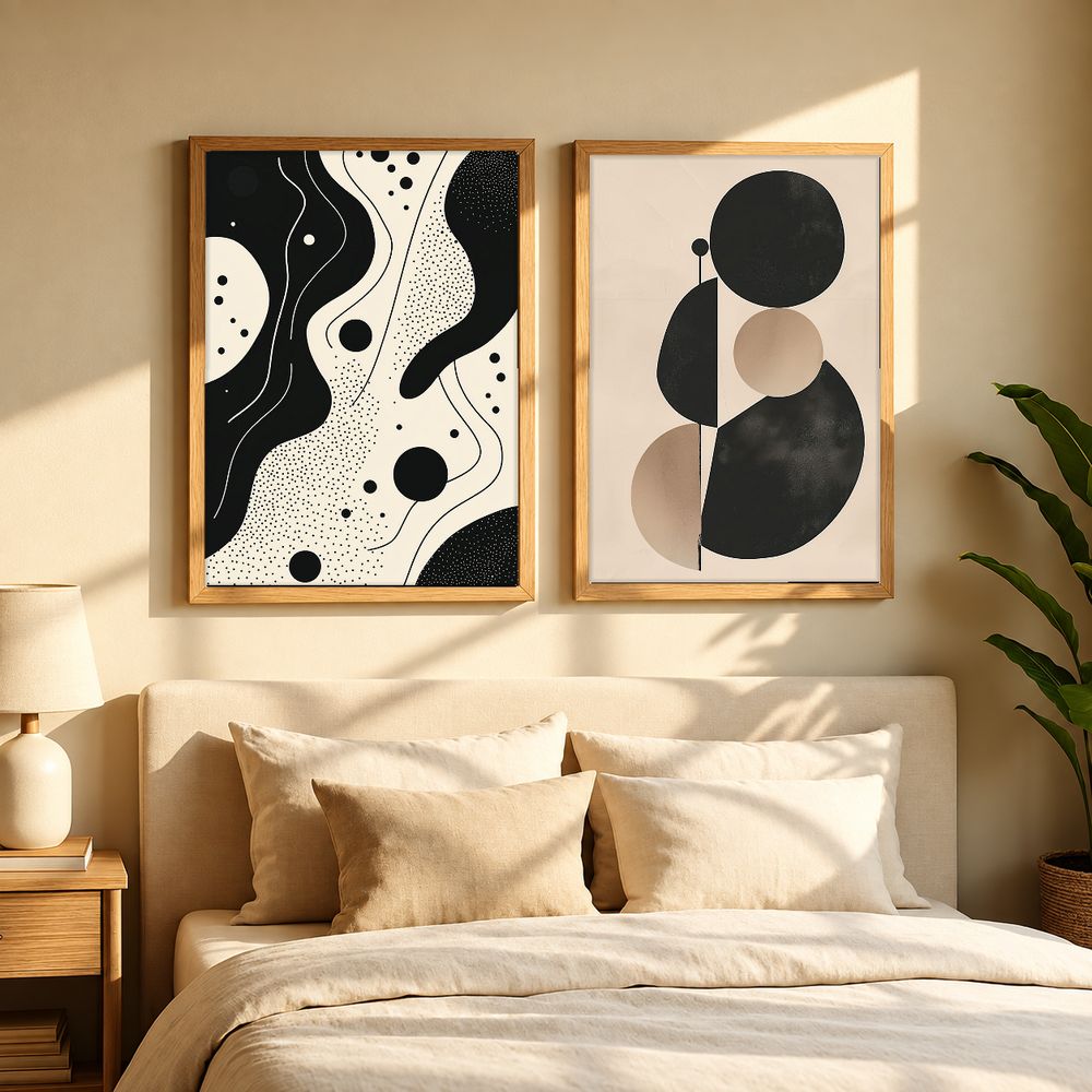 Set de cuadros decorativos que combinan
