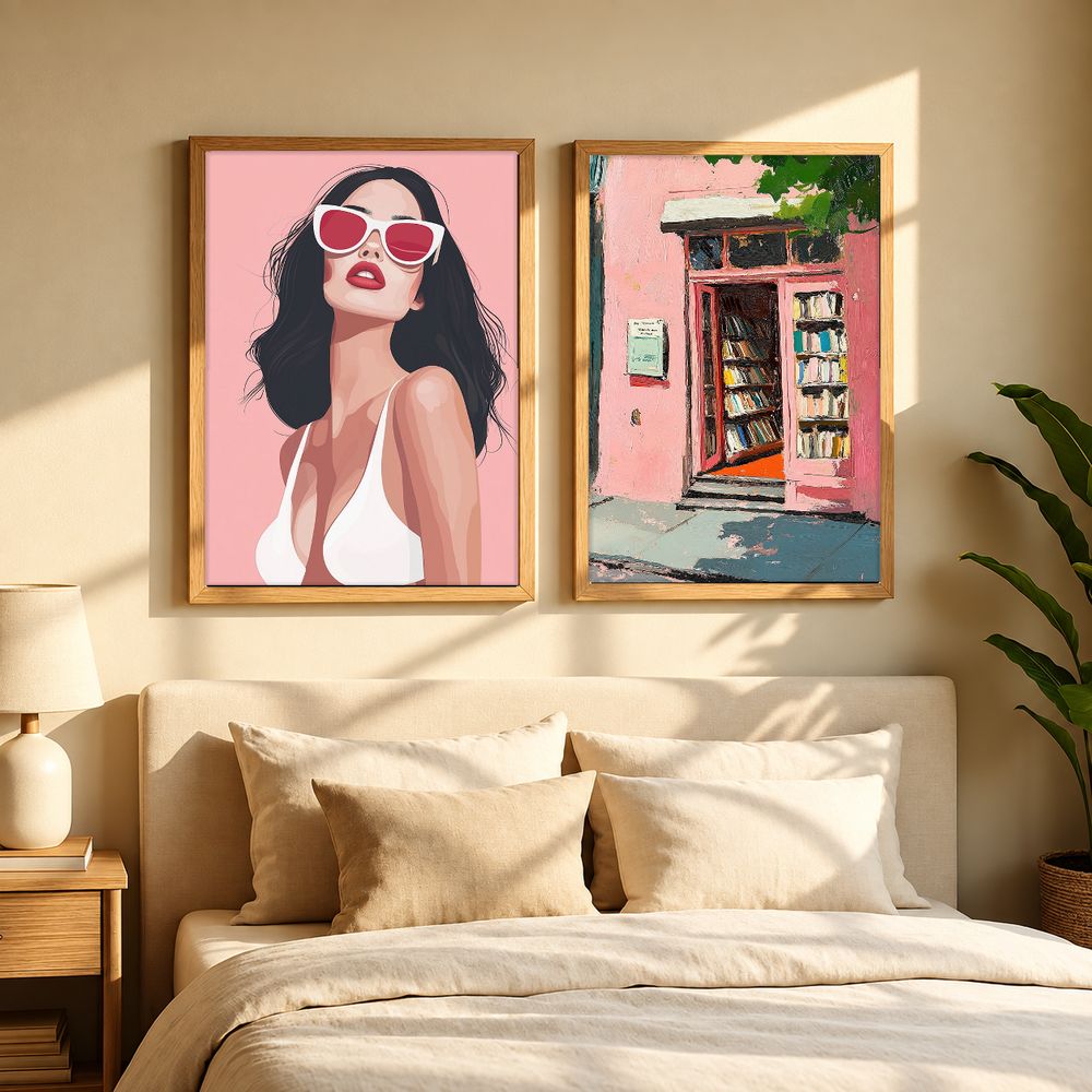 Set de cuadros decorativos que combinan