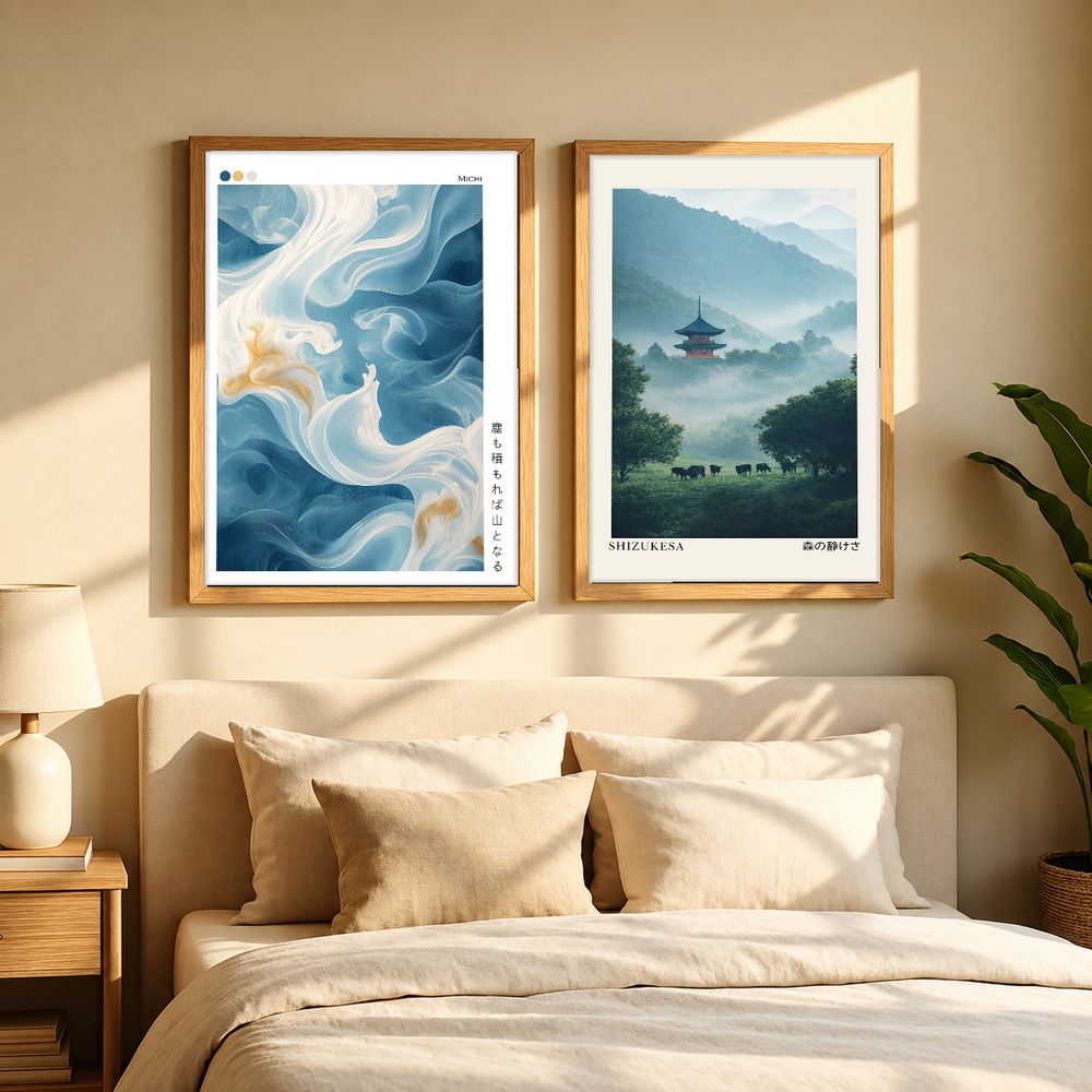 Set de cuadros decorativos que combinan