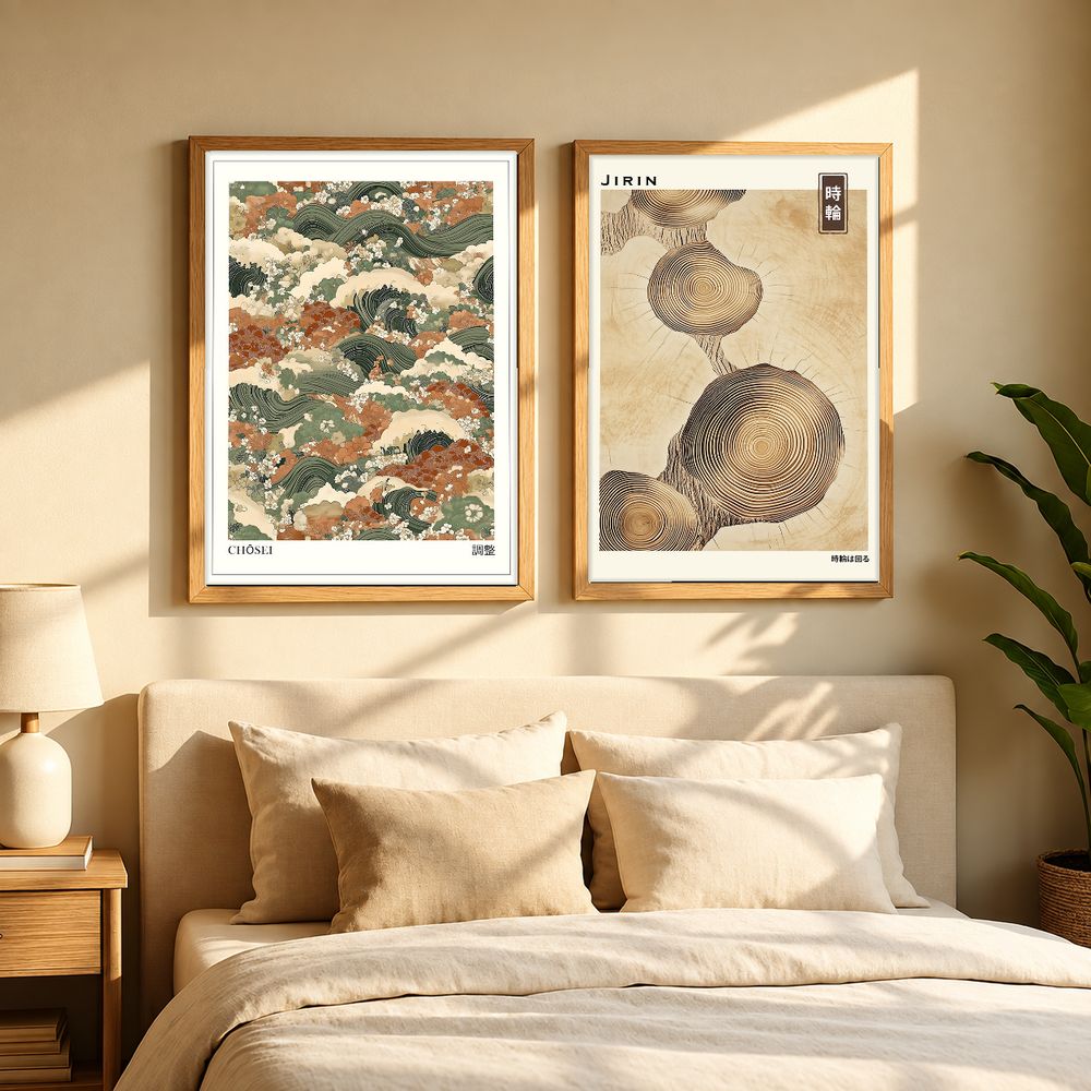 Set de cuadros decorativos que combinan