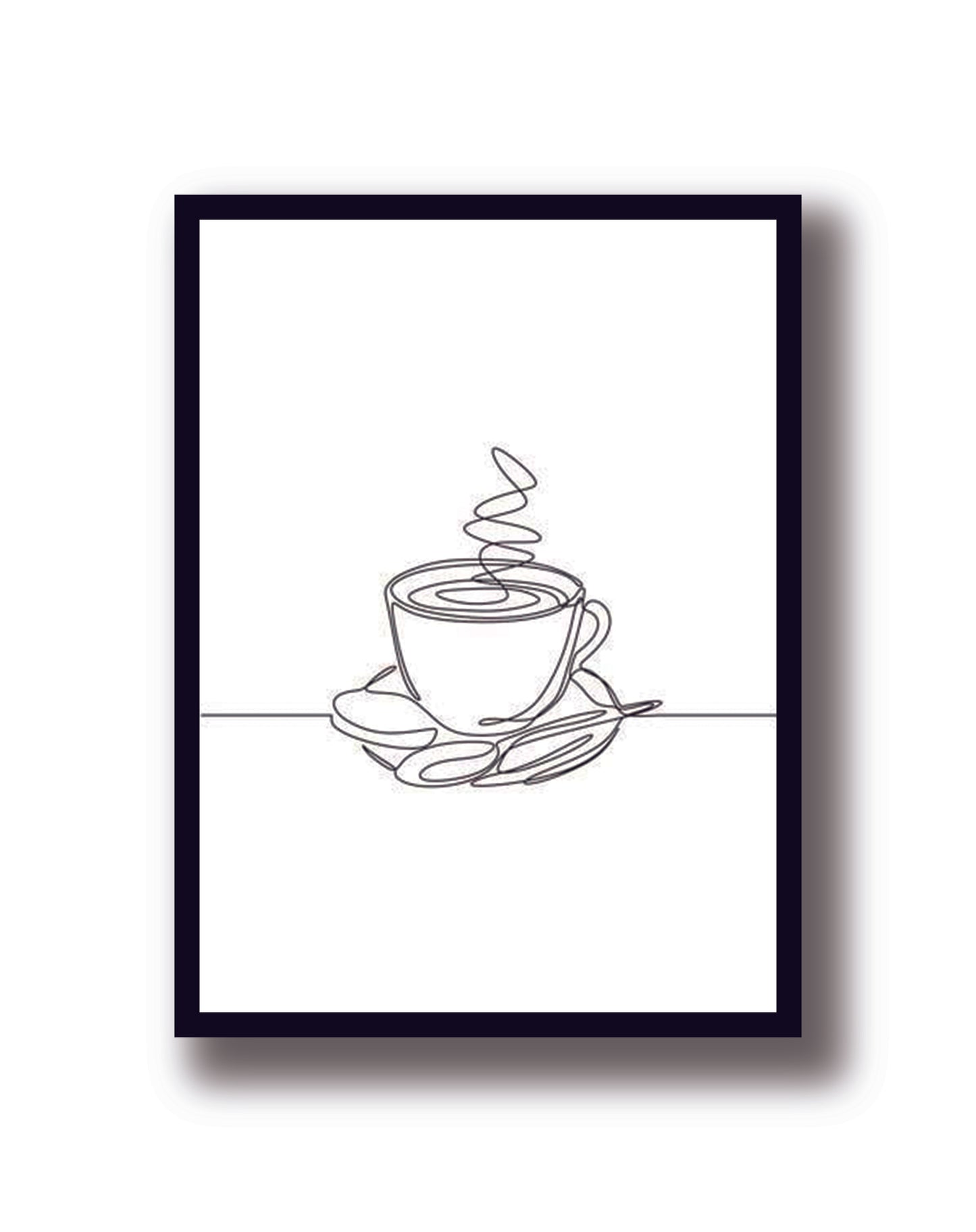 Cuadro Decorativo Taza de Café, Coffee
