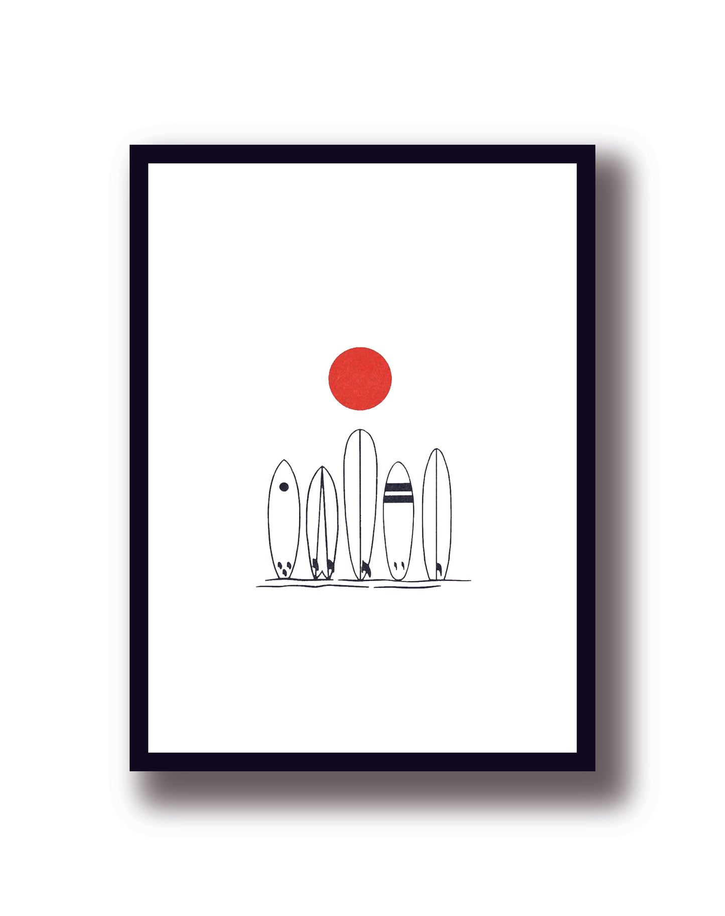 Cuadro Decorativo Surf, Tabla de Surf