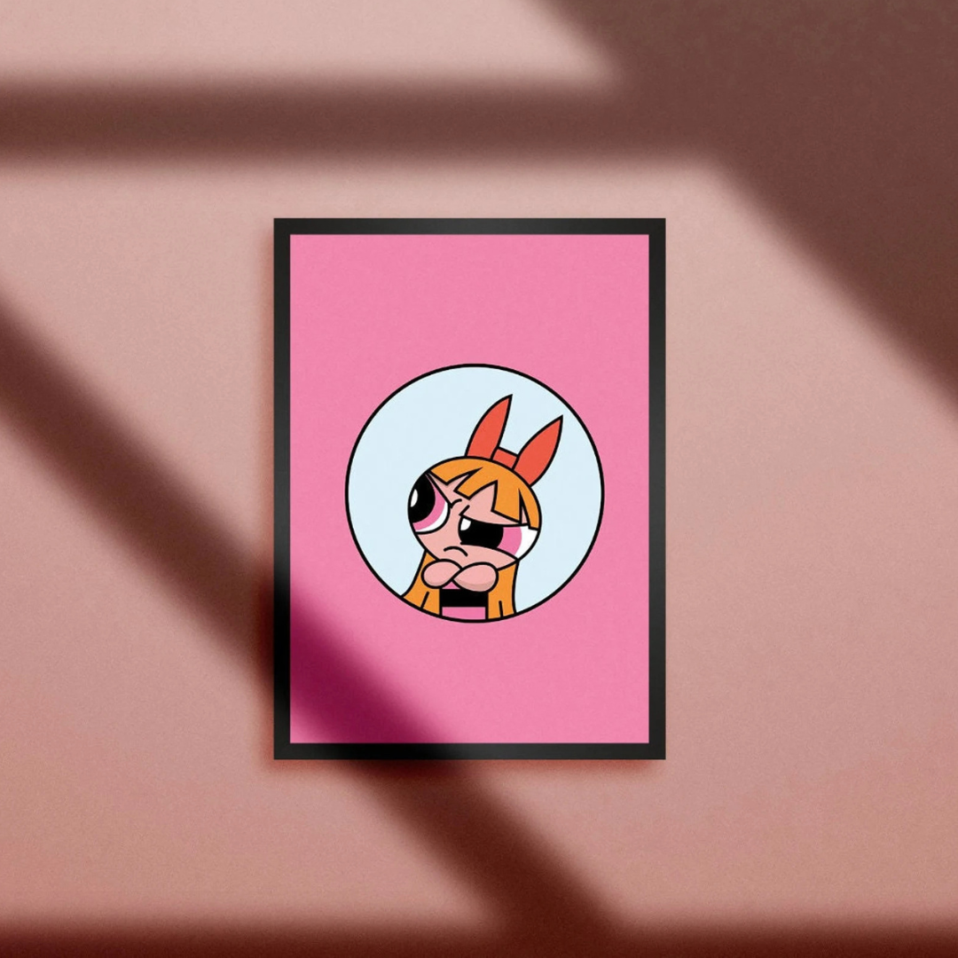 Cuadro Decorativo Chicas superpoderosas Bombón
