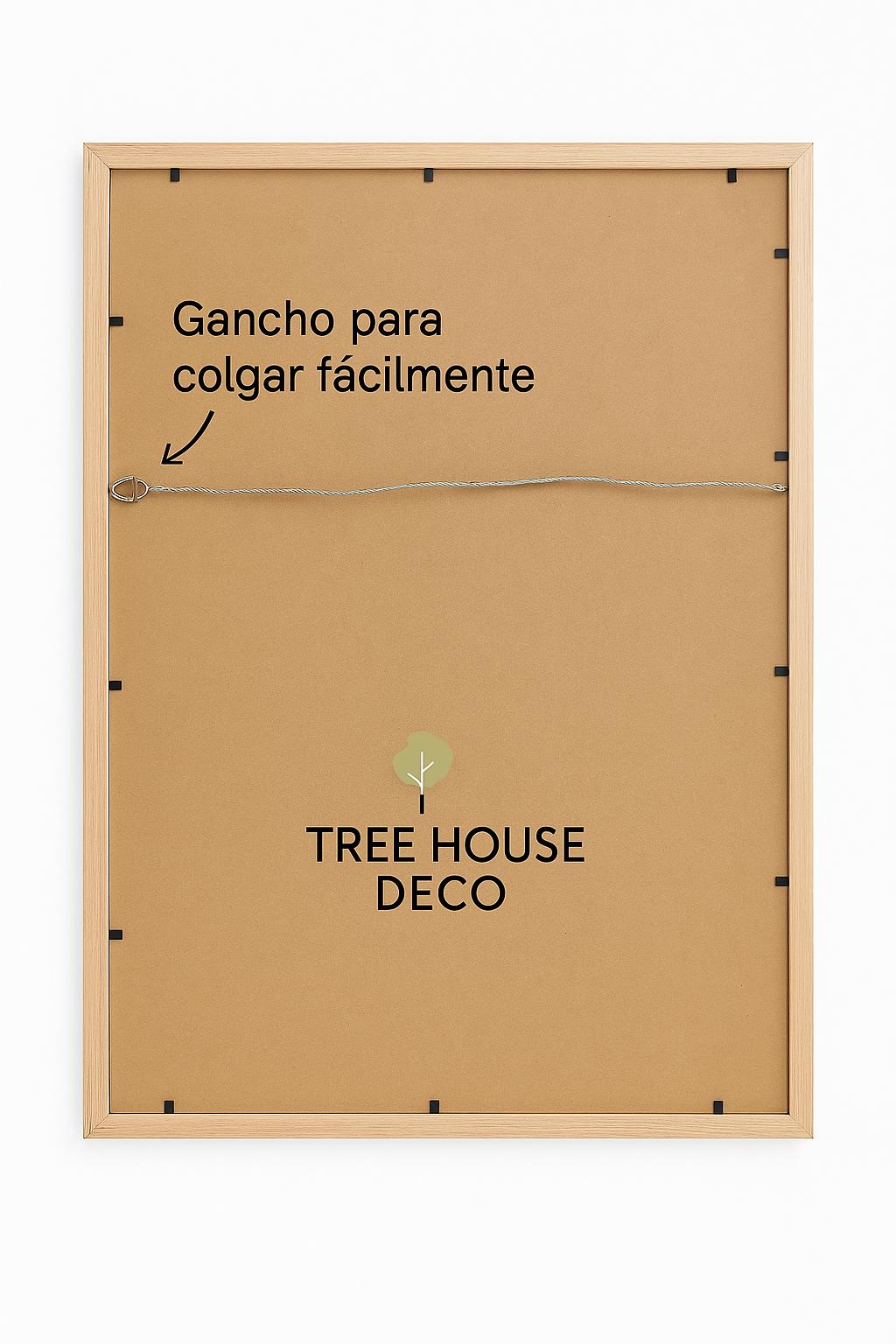 Set x3 Cuadros decorativos Jesucristo Marco Natural