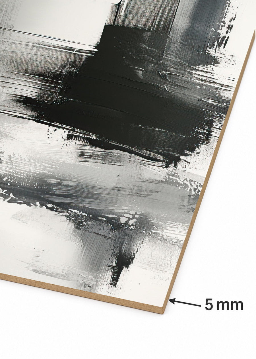 Detalle del canto de MDF de 5 mm