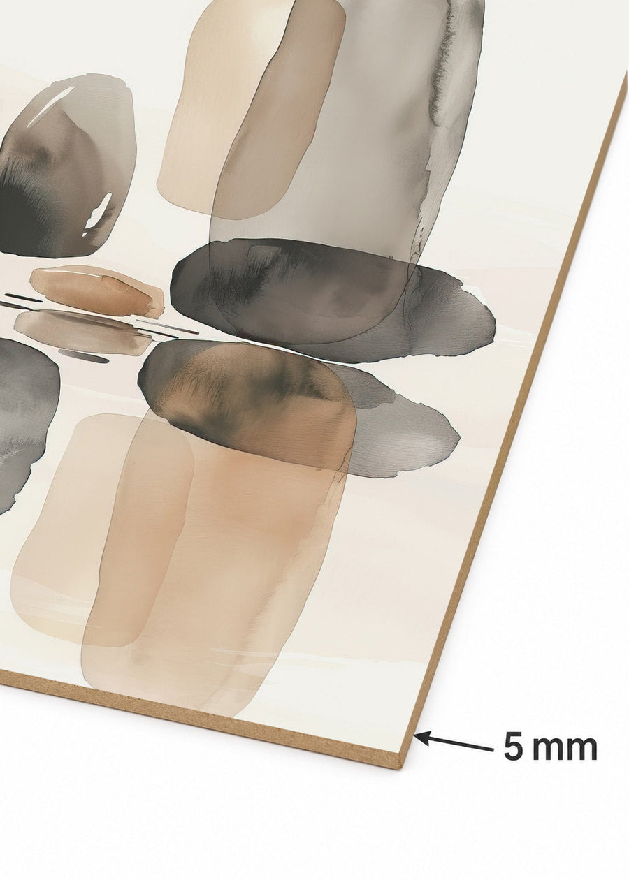 Detalle del canto de MDF de 5 mm