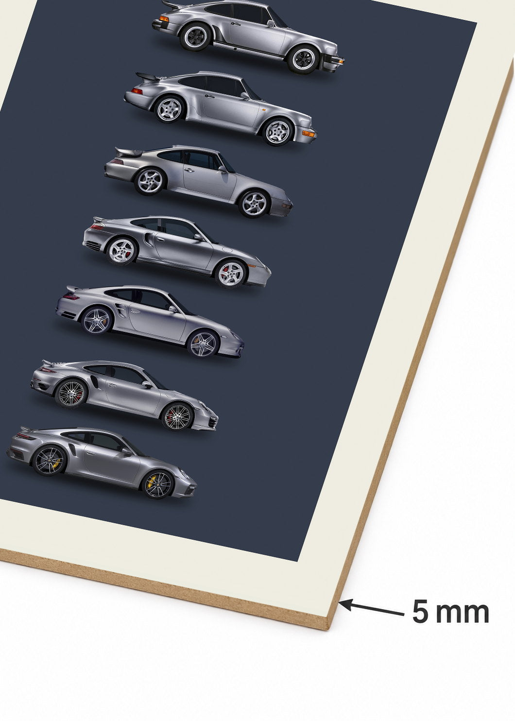Cuadro Decorativo Mural Sin Marco 5mm - Deportes, Autos, The Man Cave Collection XIX