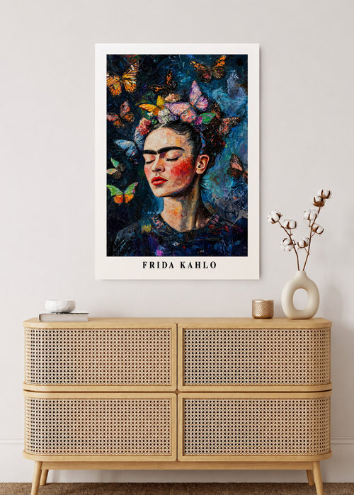 Cuadro Decorativo Mural Sin Marco 5mm - Edición especial Frida Kahlo IV
