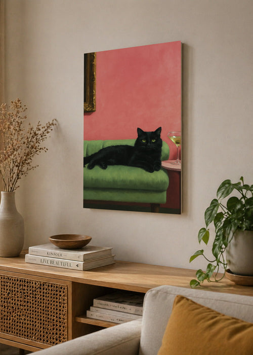 Cuadro Decorativo Mural Sin Marco 5mm - Como Perros Y Gatos XVIII