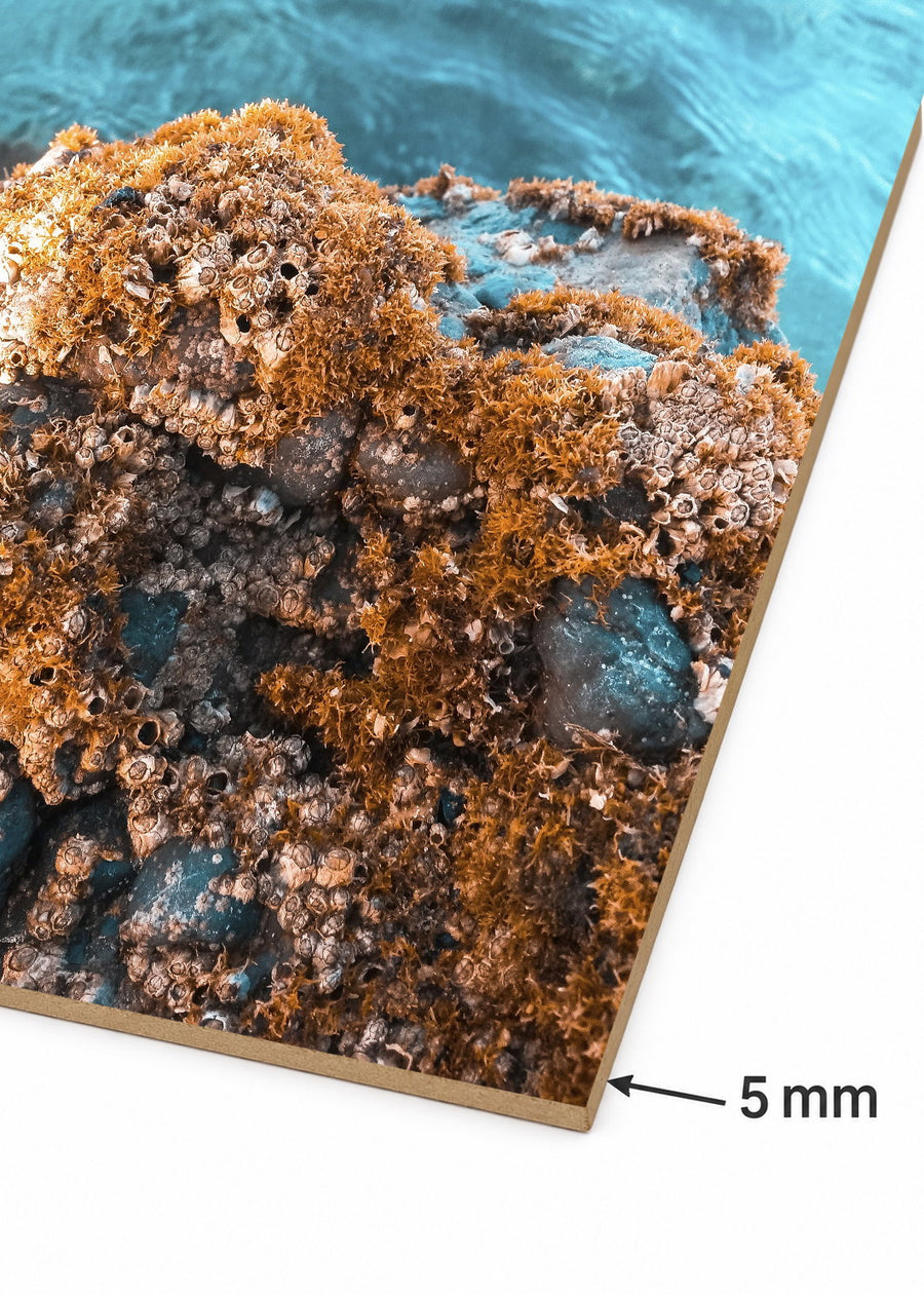 Detalle del canto de MDF de 5 mm