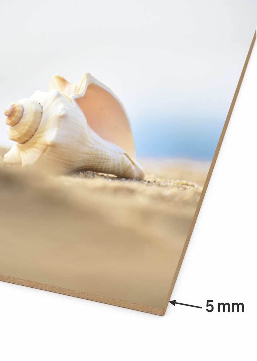 Detalle del canto de MDF de 5 mm