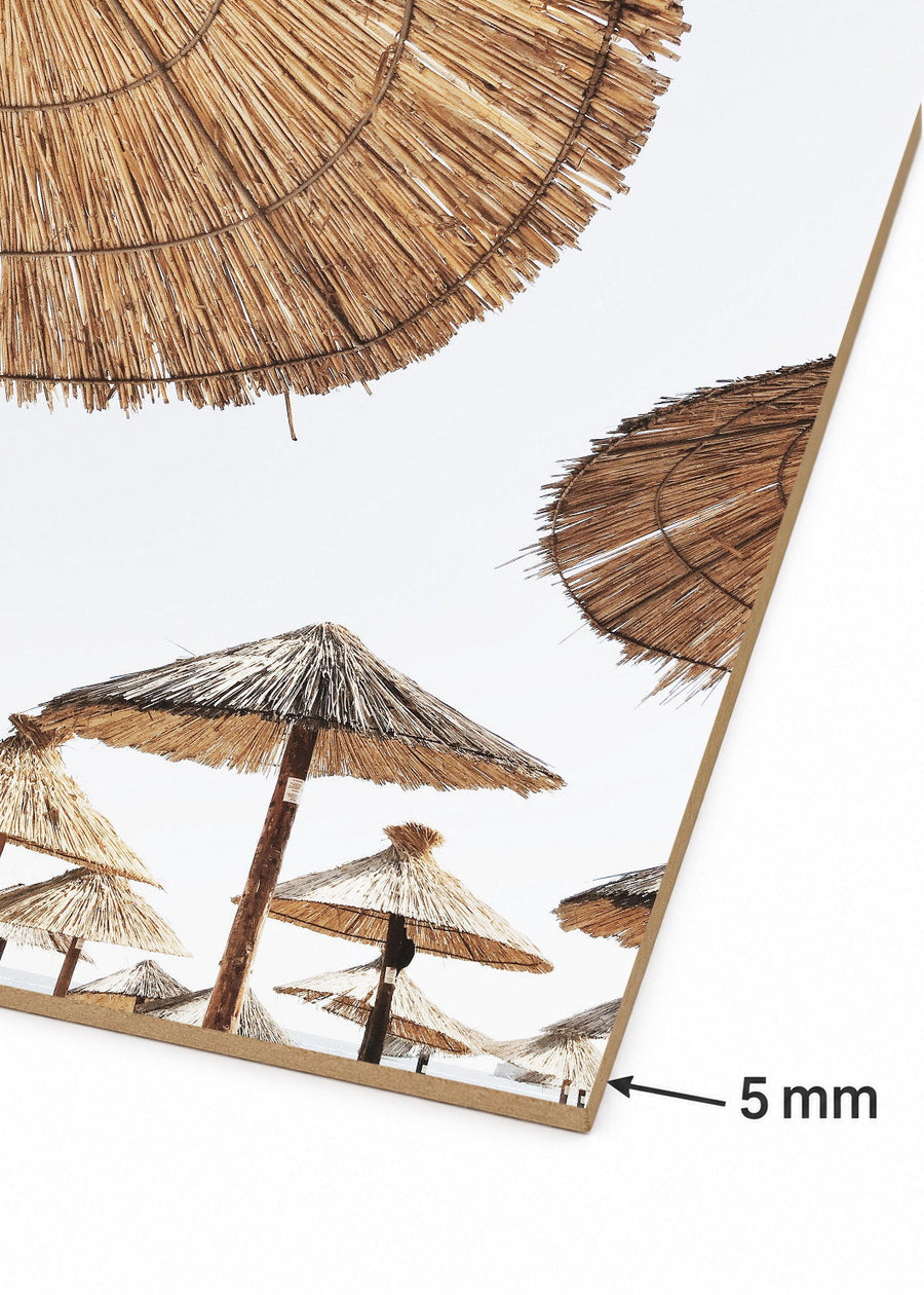 Detalle del canto de MDF de 5 mm