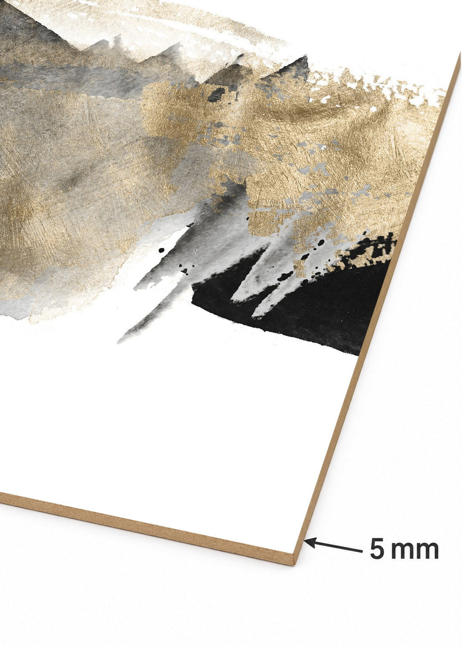 Detalle del canto de MDF de 5 mm