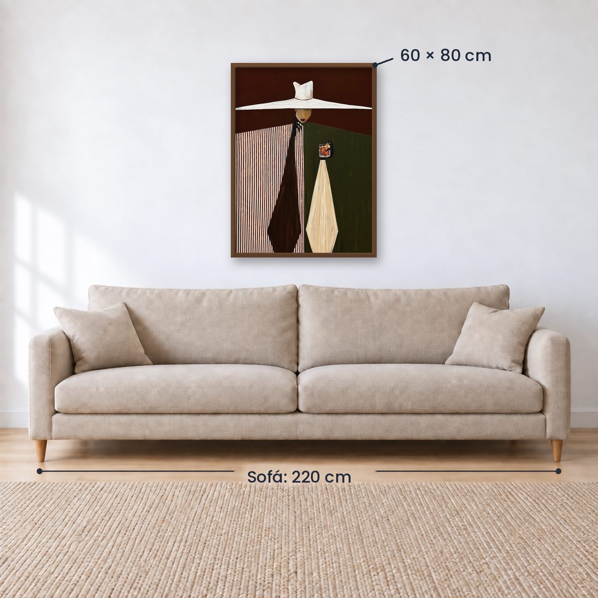 Cuadro Decorativo Abstractos, Ilustraciones Modernas XXXXVIII