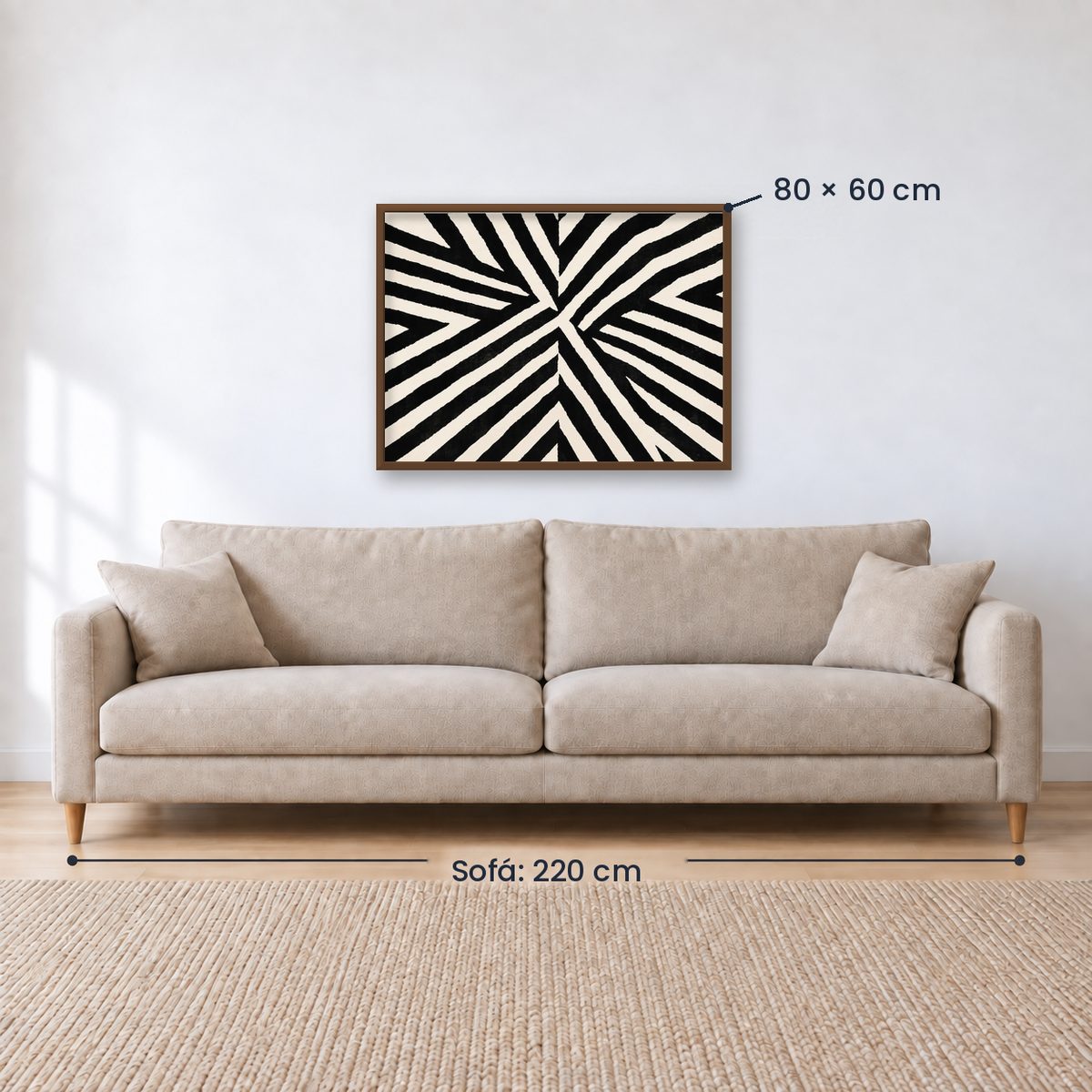 Cuadro Decorativo Abstractos, Modernos, Ilustraciones Modernas III