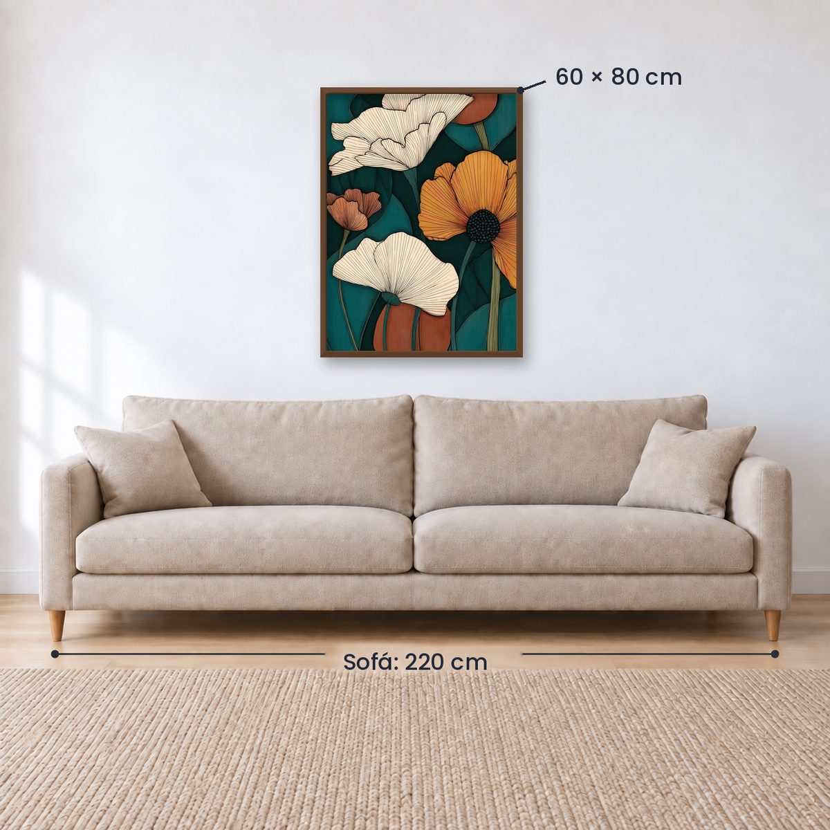 Cuadro Decorativo Botánicos, Plantas, Botanic Vibes XV