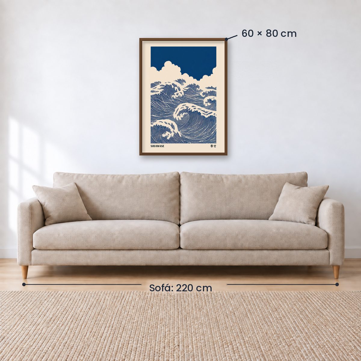 Cuadro Decorativo Japandi, Decoración Japonesa III