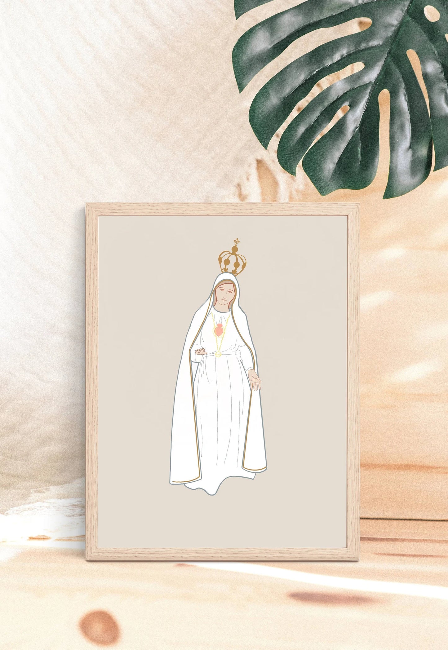 Set x3 Cuadros decorativos Virgenes