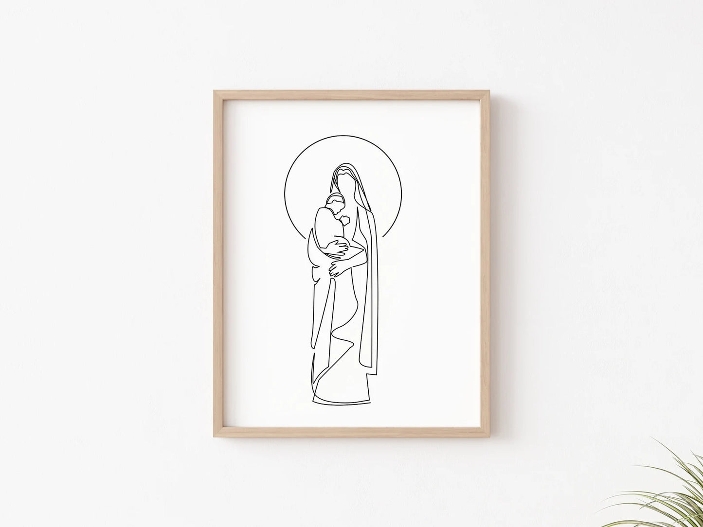 Cuadro Virgen Maria