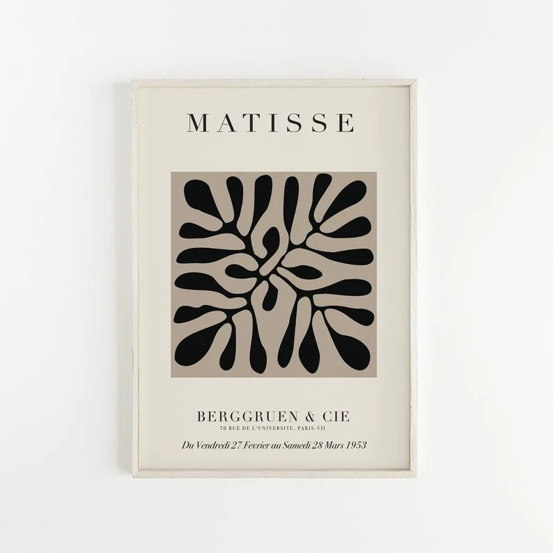 Cuadro Decorativo de Matisse - Berggruen y Cien