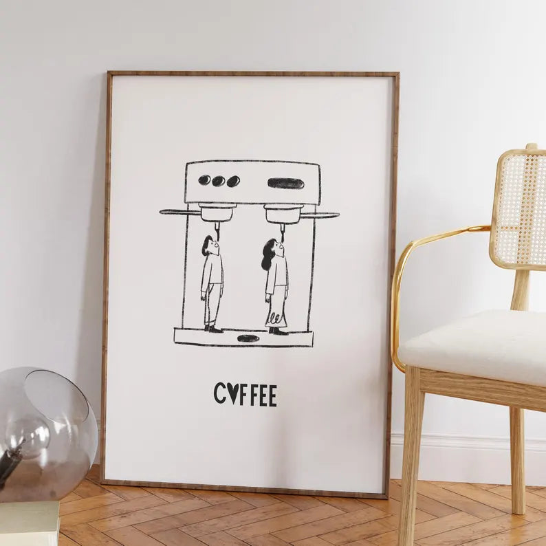 Cuadro Individual Coffee Mood I