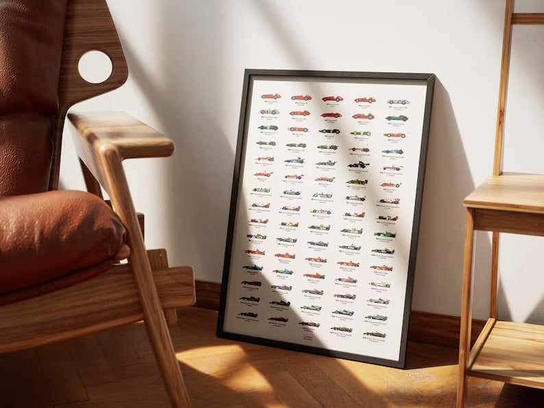 Cuadro Individual Deportes, Autos, The Man Cave Collection XX