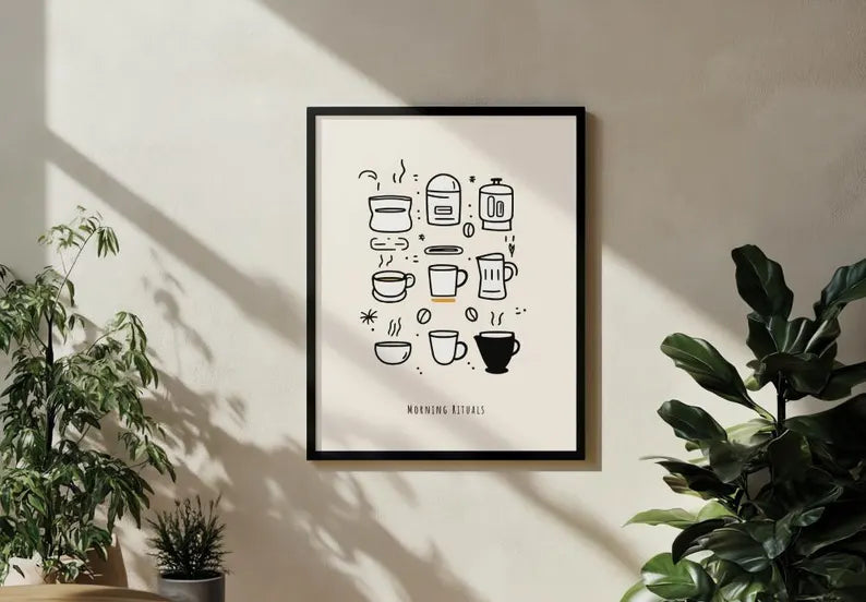 Cuadro Individual Coffee Mood III