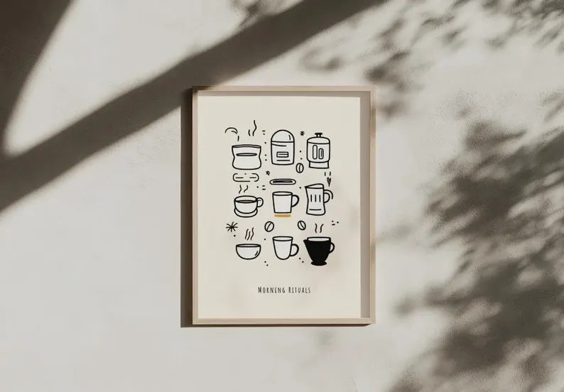 Cuadro Individual Coffee Mood III