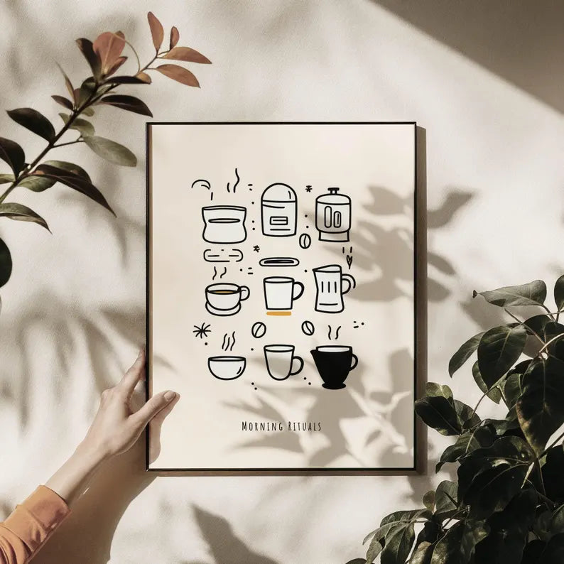 Cuadro Individual Coffee Mood III