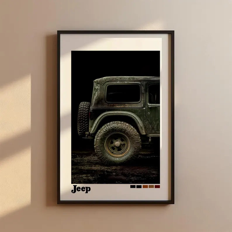 Cuadro Individual Deportes, Autos, The Man Cave Collection VIII