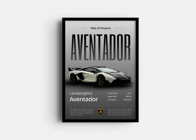 Cuadro Individual Deportes, Autos, The Man Cave Collection XII