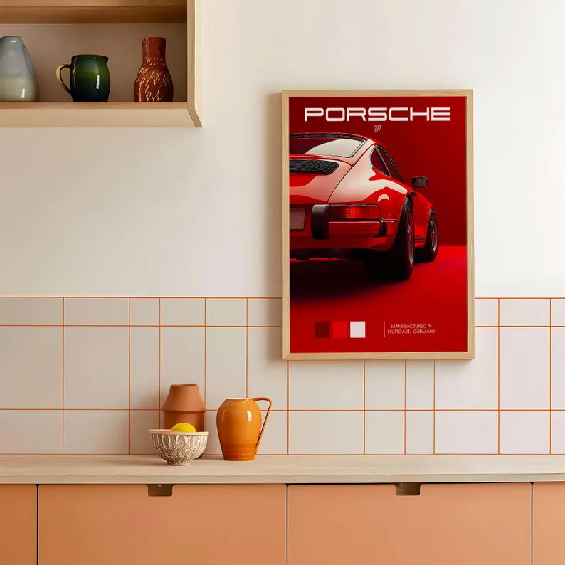 Cuadro Individual Deportes, Autos, The Man Cave Collection X