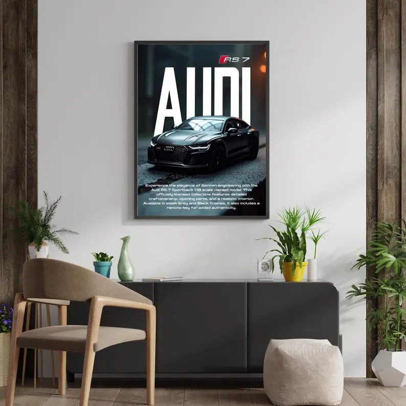 Cuadro Individual Deportes, Autos, The Man Cave Collection XVI
