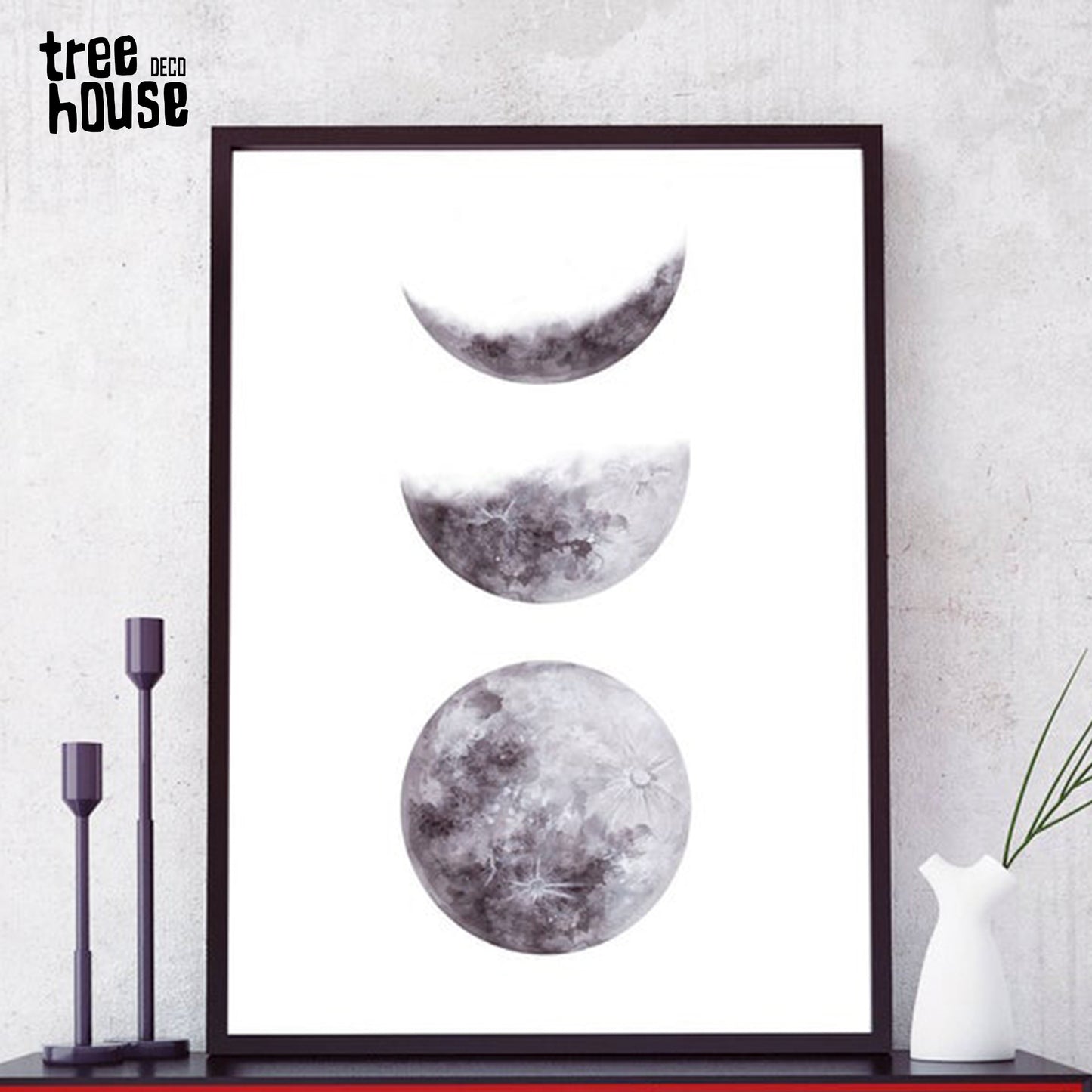 Cuadro Decorativo Lunas , Evolución