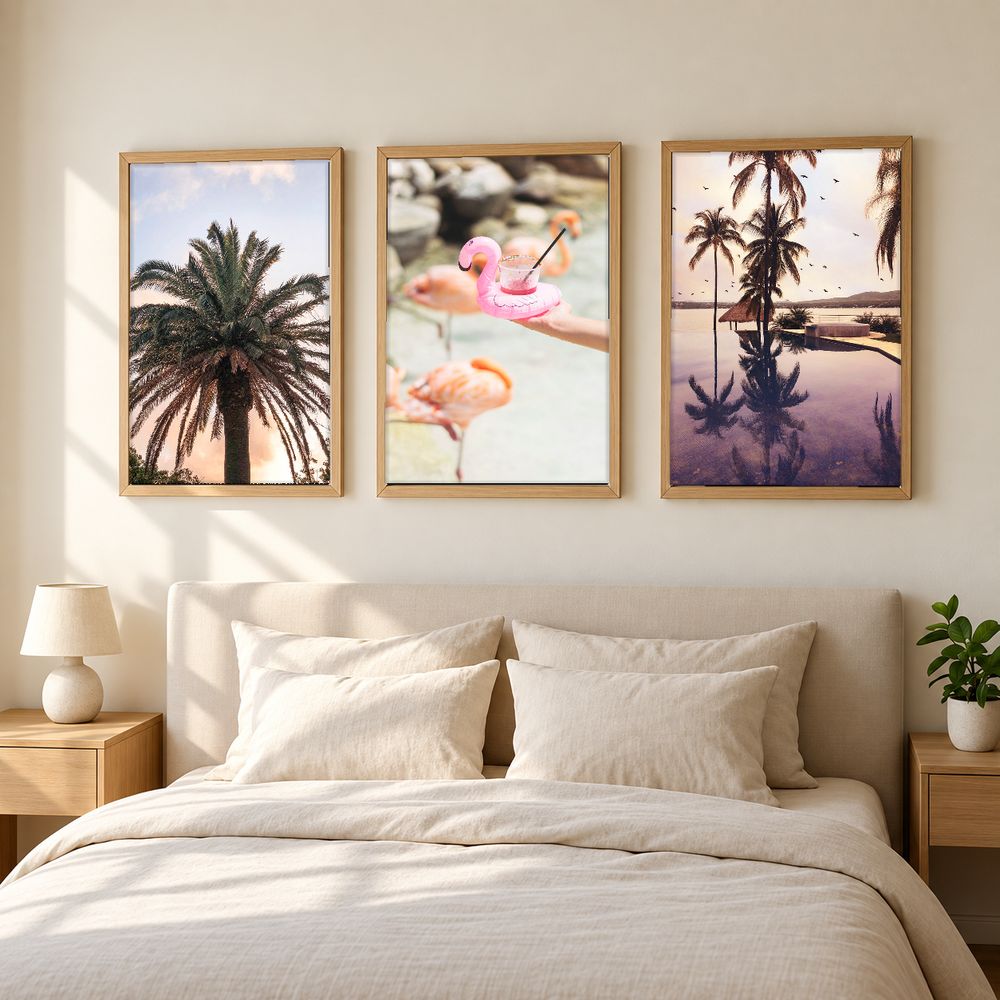 Set de cuadros decorativos que combinan
