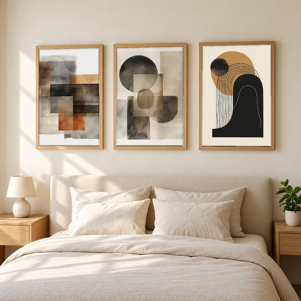 Set de cuadros decorativos que combinan