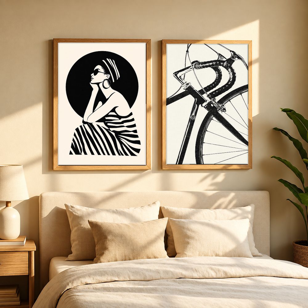 Set de cuadros decorativos que combinan