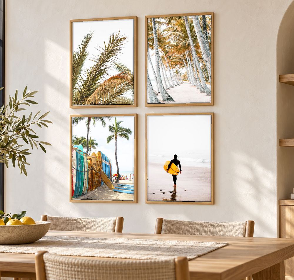 Set de cuadros decorativos que combinan