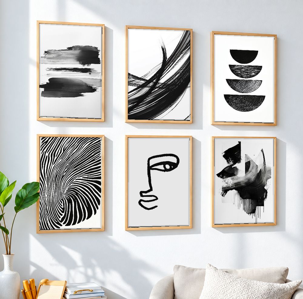 Set de cuadros decorativos que combinan