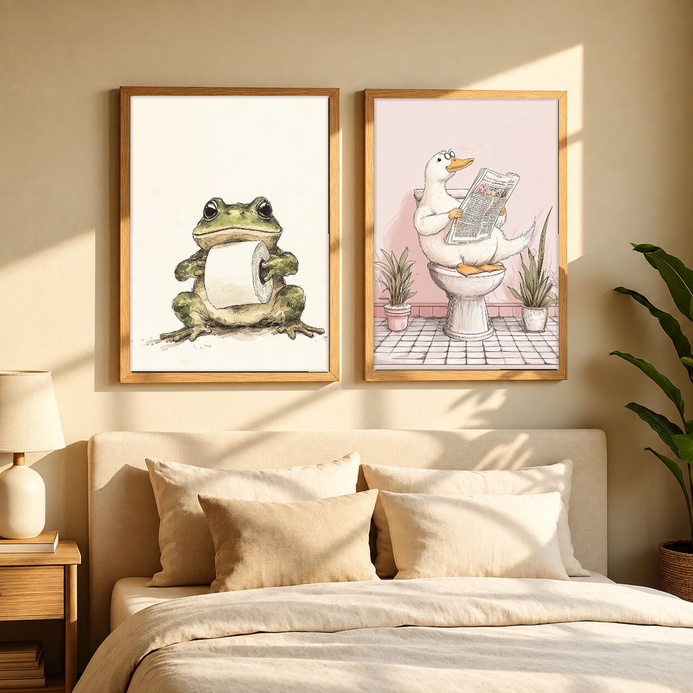 Set de cuadros decorativos que combinan