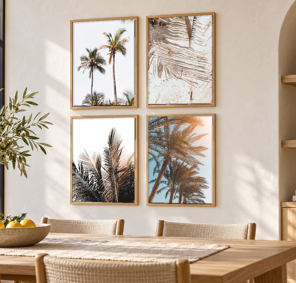 Set de cuadros decorativos que combinan