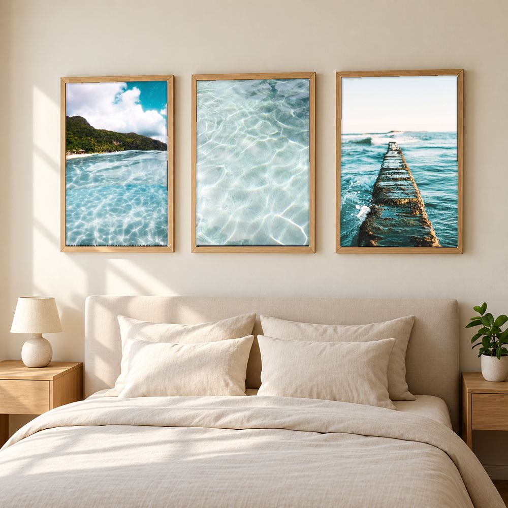 Set de cuadros decorativos que combinan