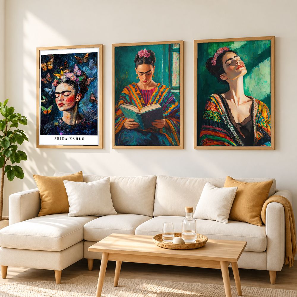 Set de cuadros decorativos que combinan