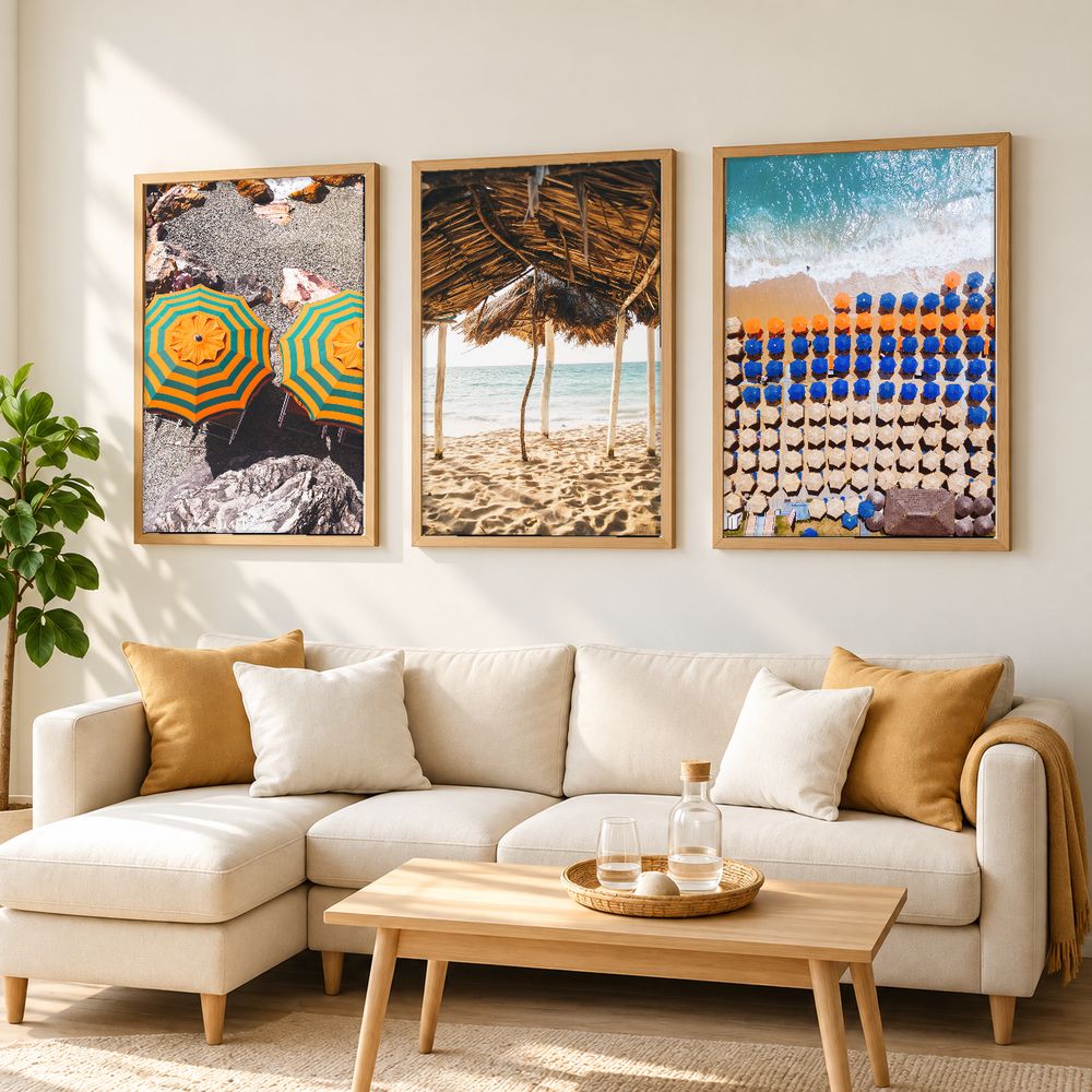 Set de cuadros decorativos que combinan