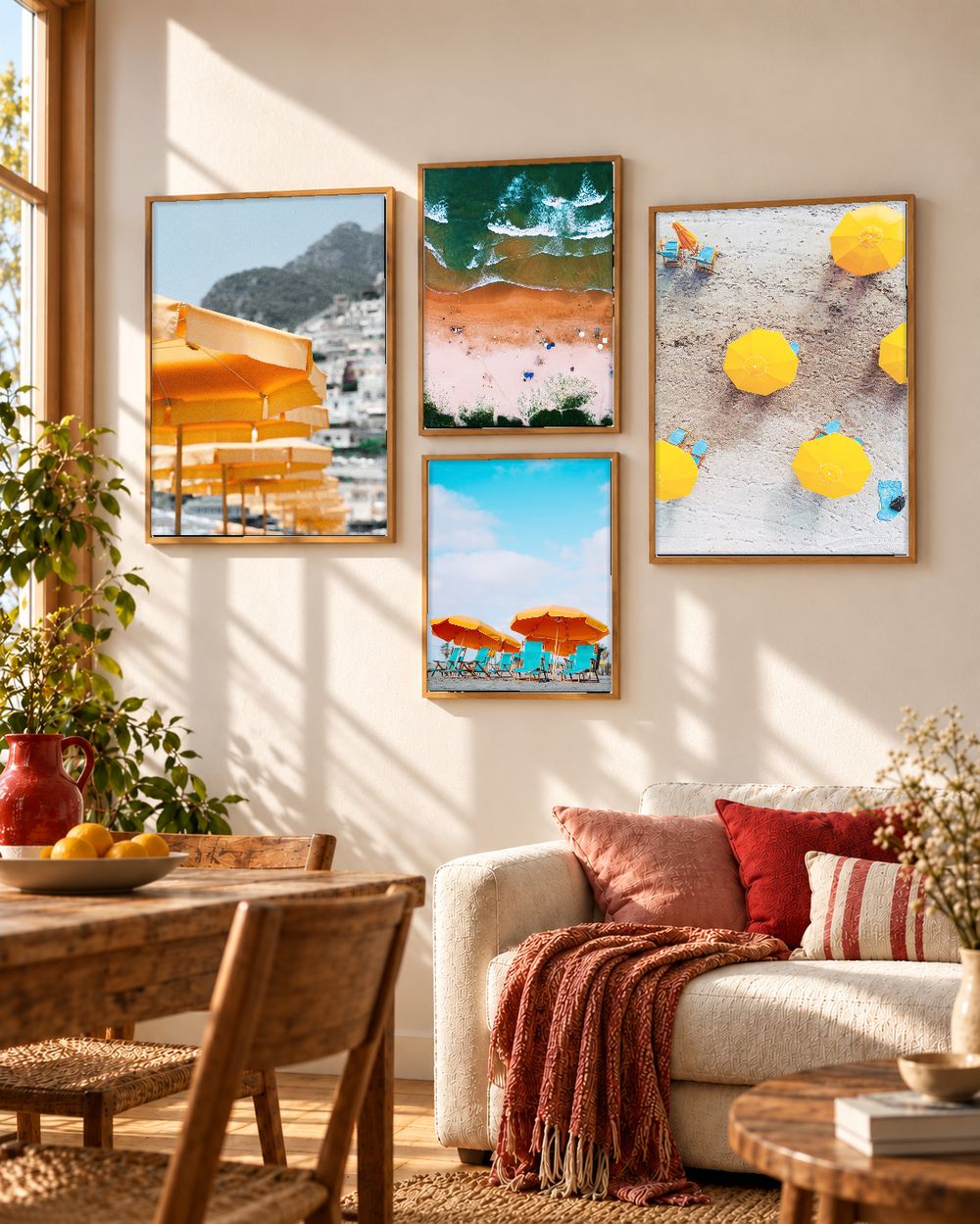 Set de cuadros decorativos que combinan