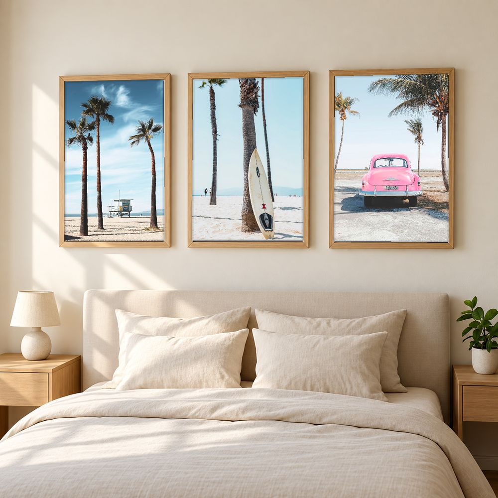 Set de cuadros decorativos que combinan