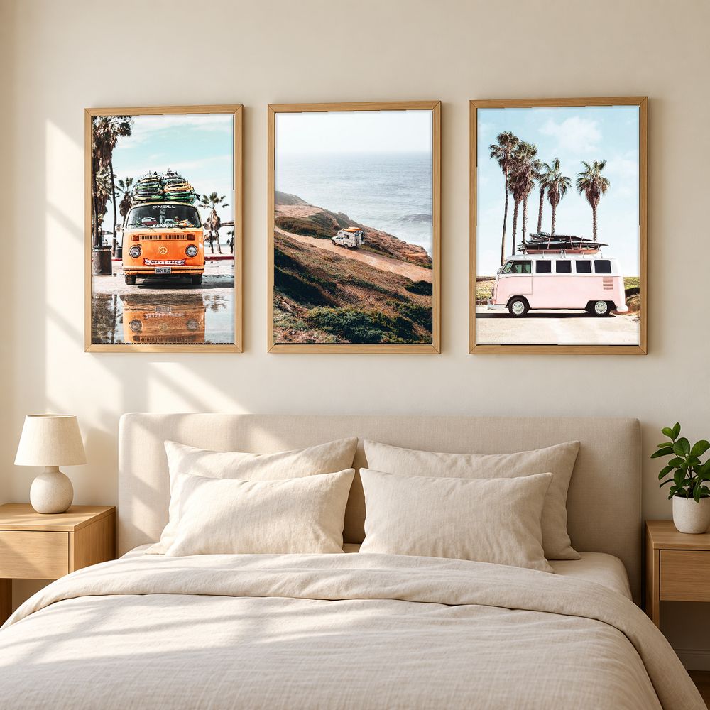 Set de cuadros decorativos que combinan